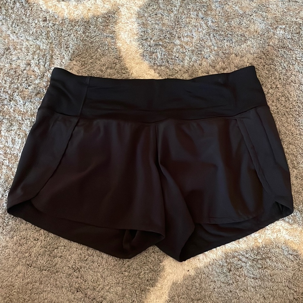 Black Lululemon Running Shorts